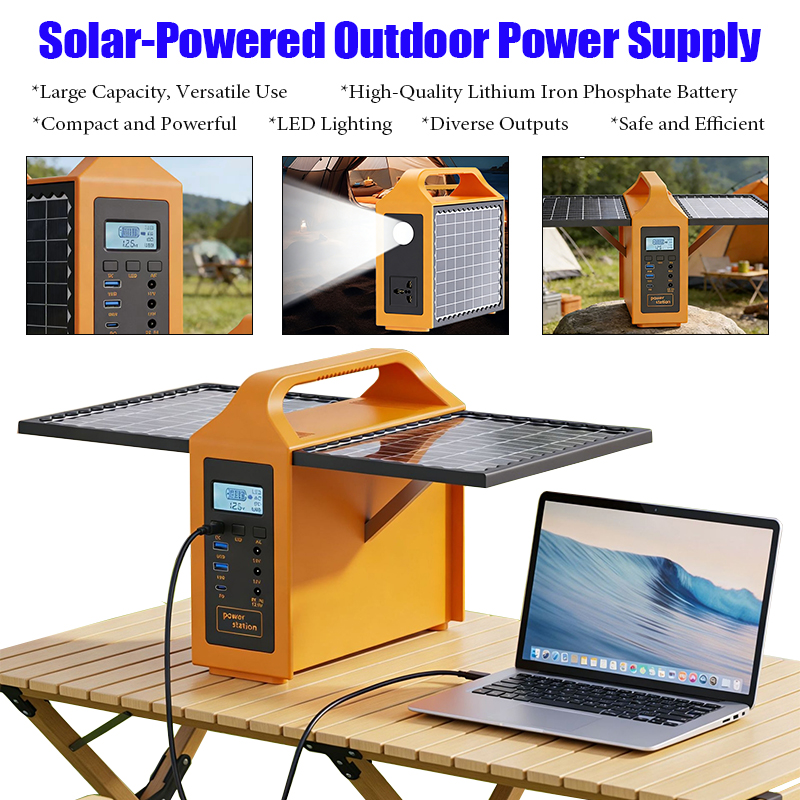 Panel Power Outdoor - 150W Portable Solar Power Station with