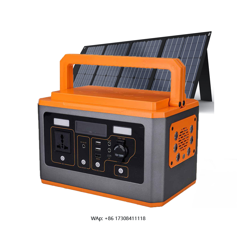 Panel Power Outdoor - Outdoor camping 500W solar generator power