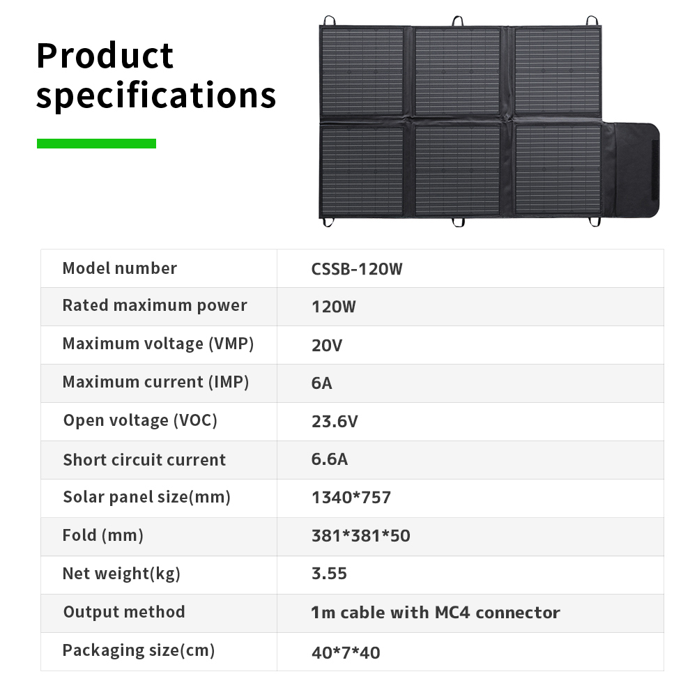 Portable 400W 300W 200W 120W F - огляд і ціна Panel Power Outdoor