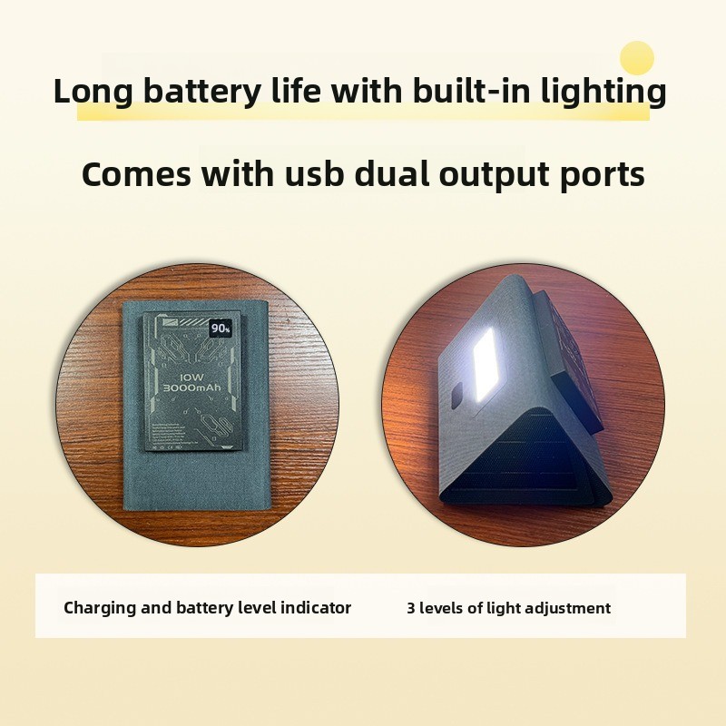 Foldable Solar Panel Charger P - огляд і ціна Panel Power Outdoor