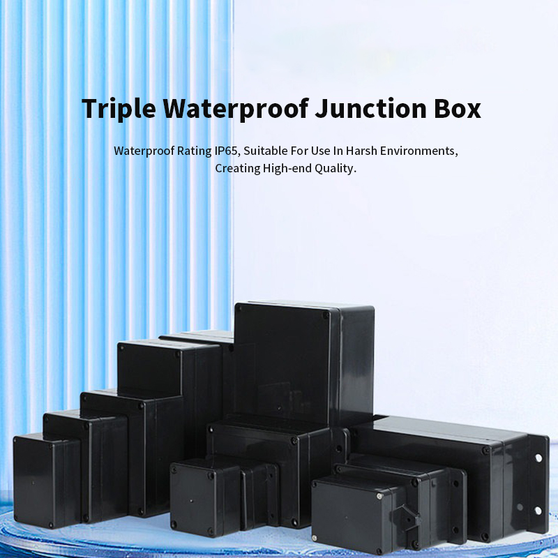 Type F Black Waterproof Juncti - огляд і ціна Outdoor Power Supply Box