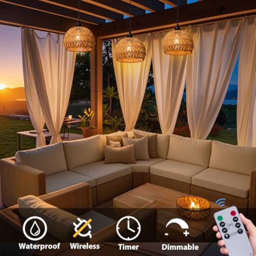 Battery Operated Hanging Outdo - огляд і ціна Outdoor Power For Gazebo