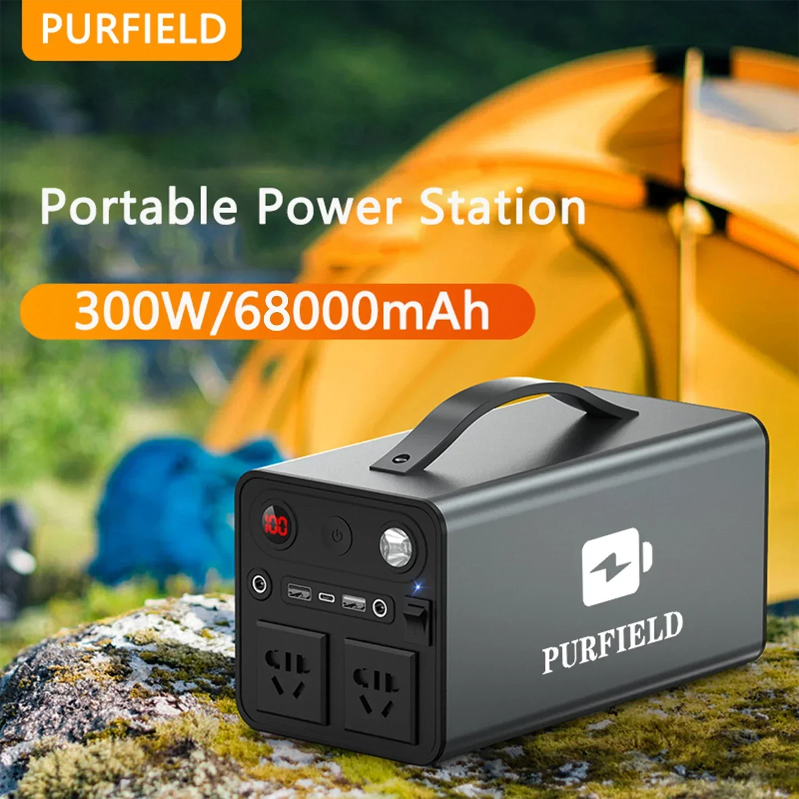 PURFIELD Portable Power 68000m - огляд і ціна Ac Outdoor Power