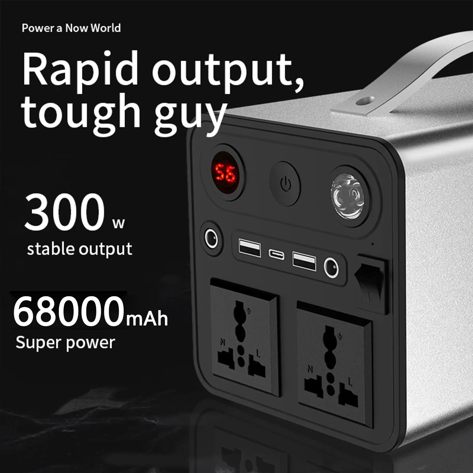 PURFIELD Portable Power 68000m - огляд і ціна Ac Outdoor Power