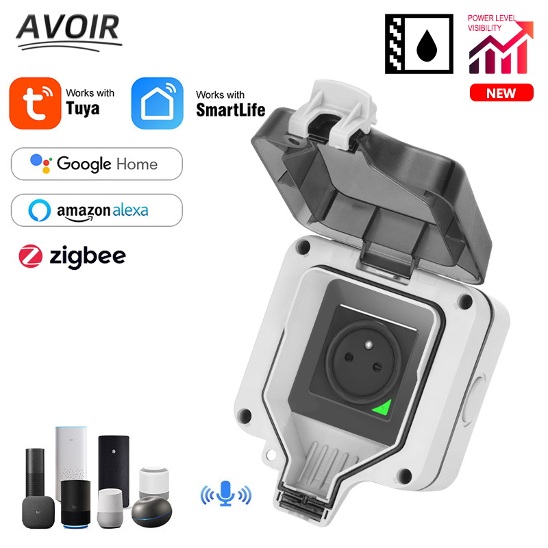 Avoir Zigbee Tuya IP66 Outdoor - огляд і ціна Outdoor Zigbee Power Plug