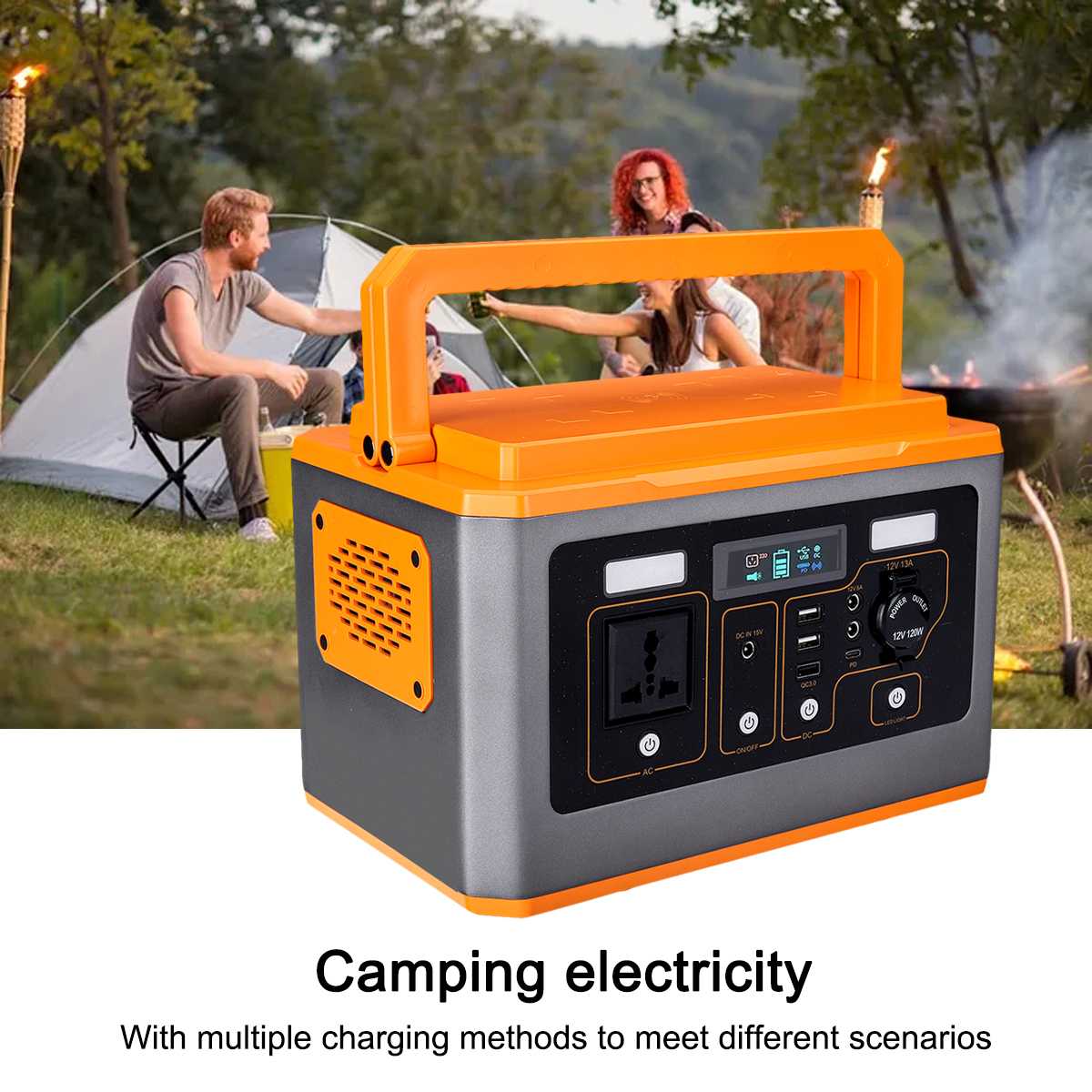 Outdoor camping 500W solar gen - огляд і ціна Panel Power Outdoor