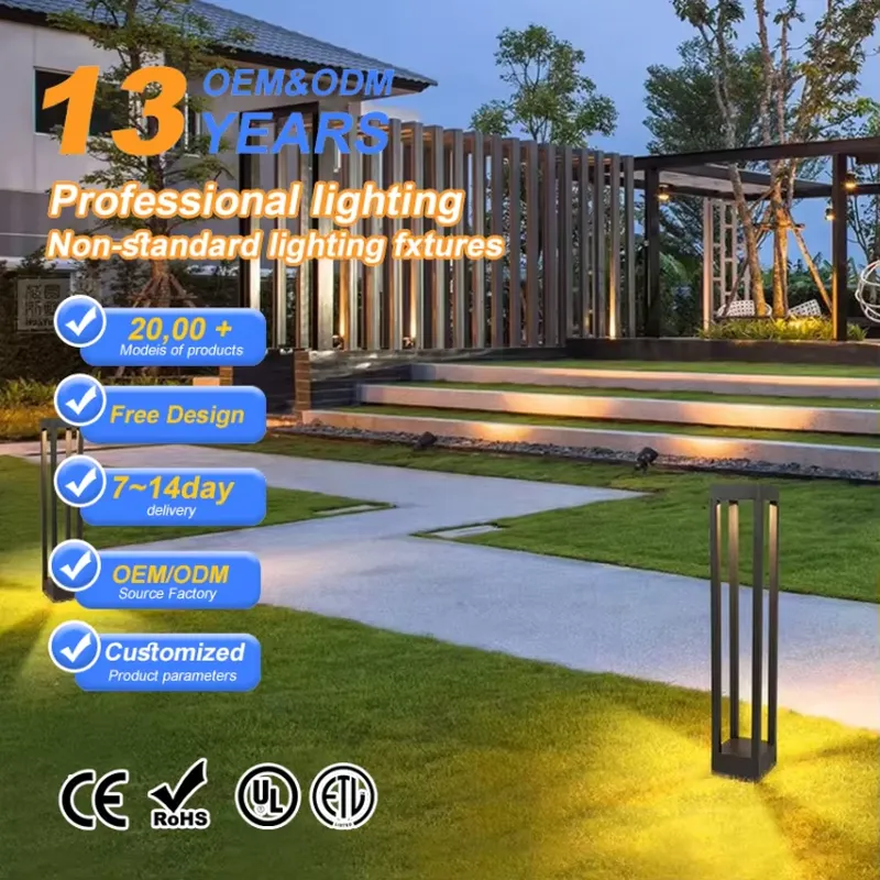 COB Chip LED Bollard Light IP6 - огляд і ціна Ac Outdoor Power