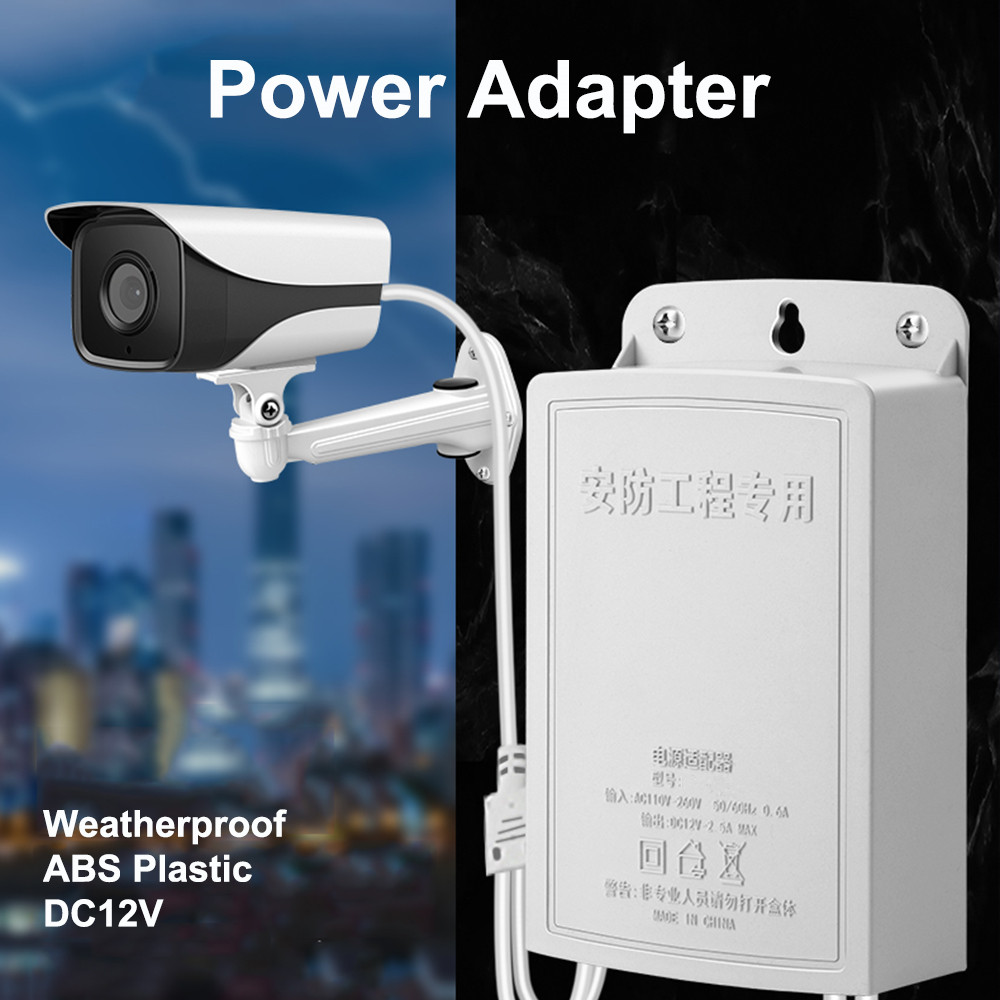 DC 12V 2.5A Outdoor Waterproof - огляд і ціна Outdoor Power Adapter