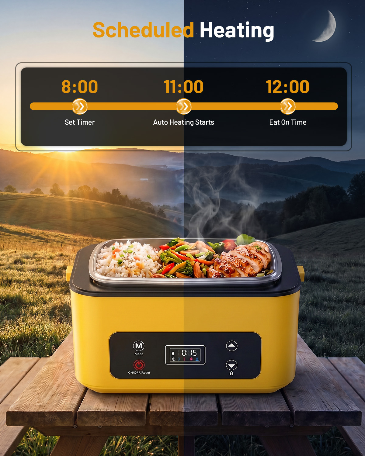 TaskStar Portable Heated Lunch - огляд і ціна Outdoor Power Supply Box