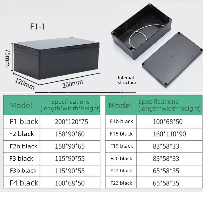 Triple Waterproof Junction Box - огляд і ціна Outdoor Power Supply Box