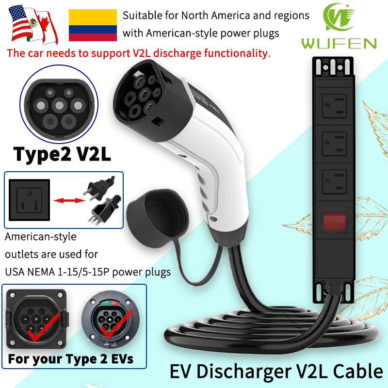 WUFEN Portable Type 2 V2L Cabl - огляд і ціна Ac Outdoor Power