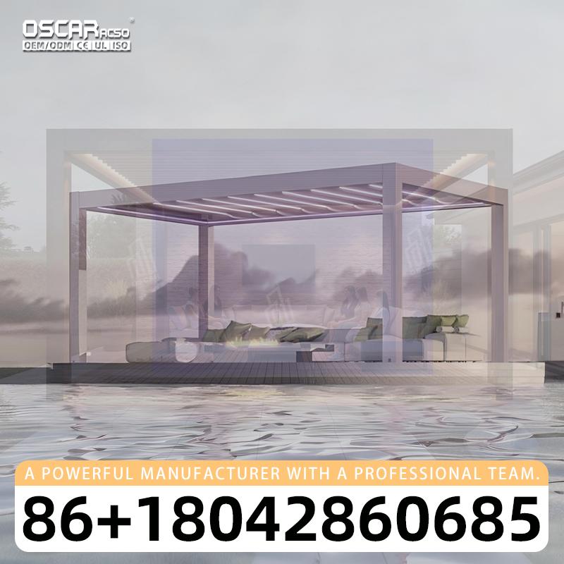 Spacious Motorized Aluminium G - огляд і ціна Outdoor Power For Gazebo