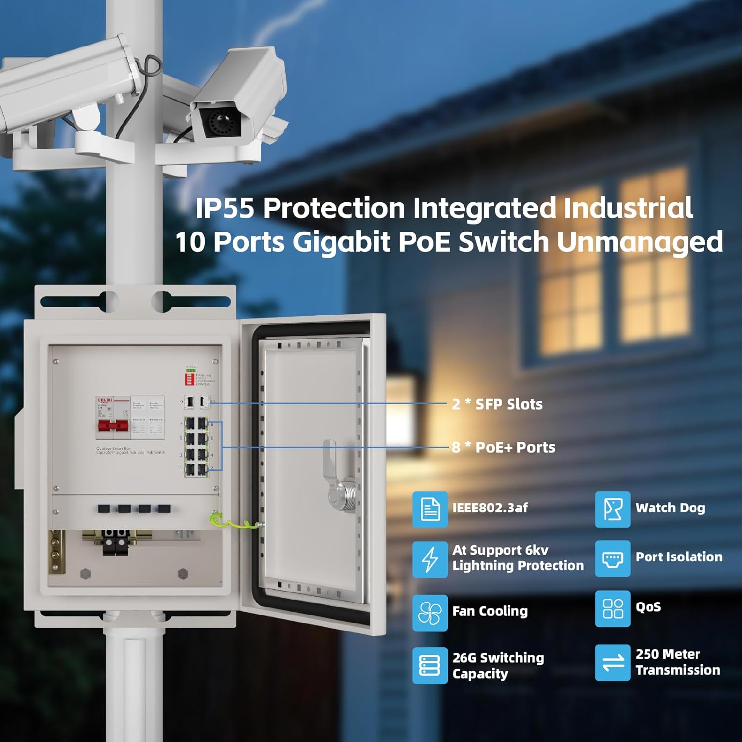 KeepLiNK Outdoor Smart Network - огляд і ціна Outdoor Power Supply Box