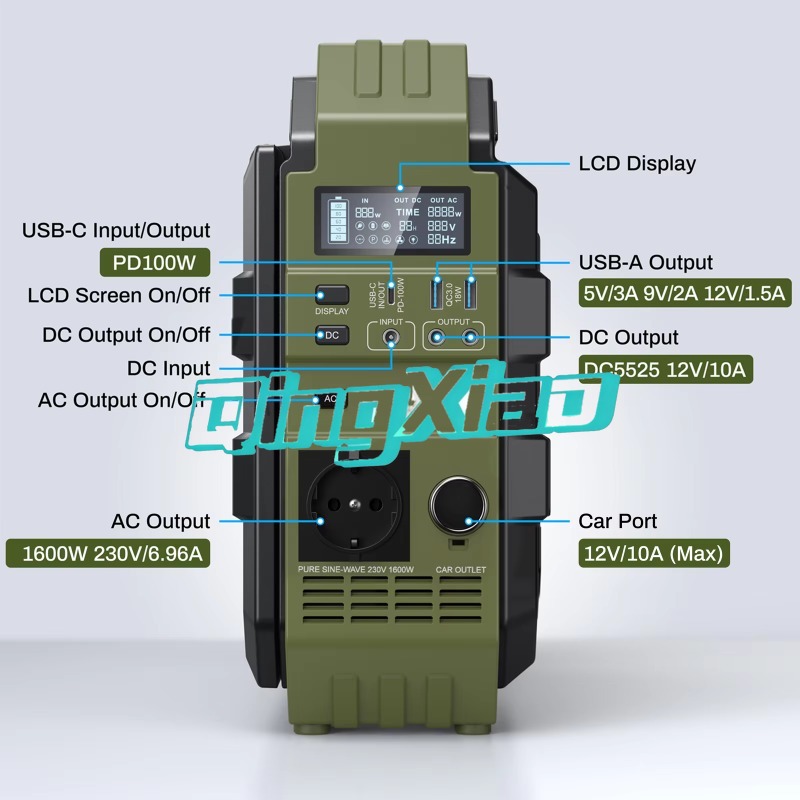 1000W Portable Solar Power Sta - огляд і ціна Panel Power Outdoor