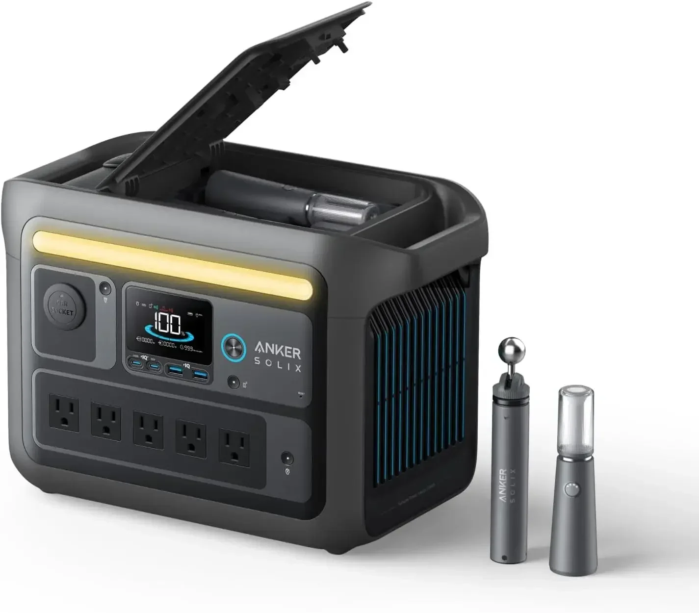Anker SOLIX C800X Portable Pow - огляд і ціна Panel Power Outdoor