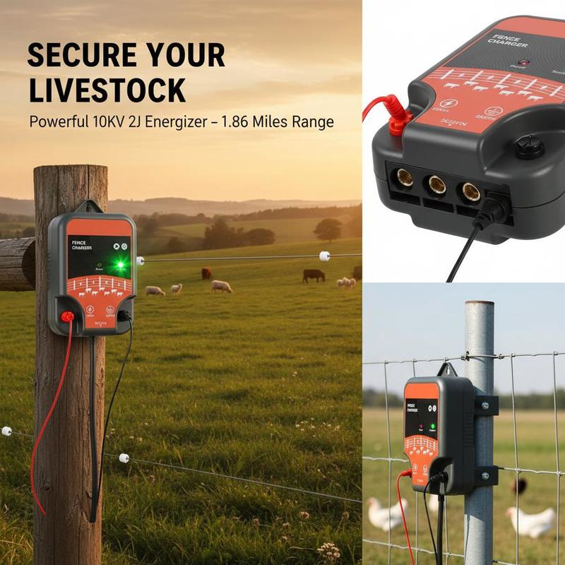 Livestock Energizer 10kV 2J Fo - огляд і ціна Ac Outdoor Power