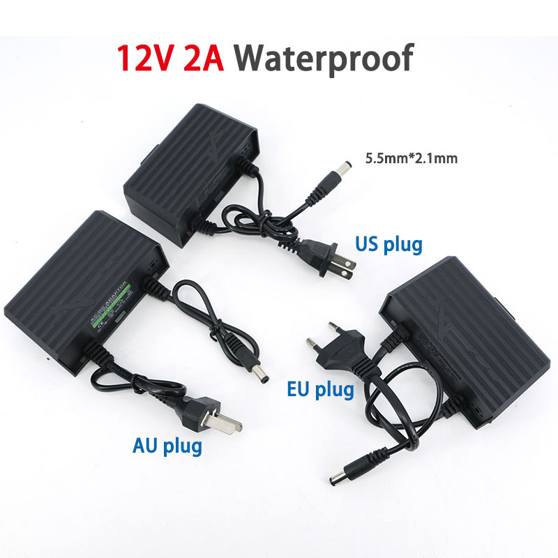 Waterproof AC 100V 240V to DC  - огляд і ціна Outdoor Power Adapter